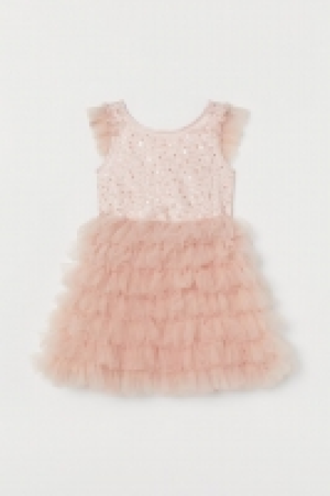 HM  Tulle dress with sequins