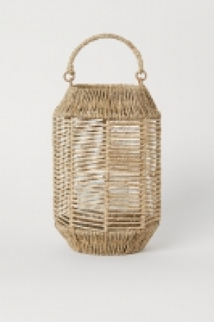 Large seagrass candle lantern 15.00 €
