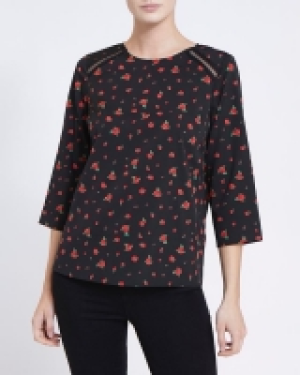 Round Neck Print Top 3.00 €