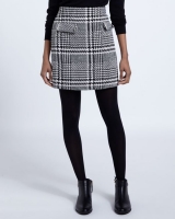Dunnes Stores  Elasticated Waist Check Mini Skirt