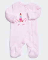 Dunnes Stores  Unicorn Fleece Sleepsuit (0-23 months)