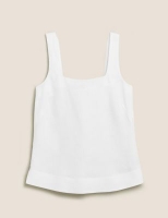 Marks and Spencer Autograph Irish Linen Button Detail Cami Top