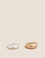 Marks and Spencer Autograph Chunky Ring Set