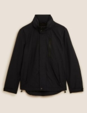 M&s Collection Fleece lined Windbreaker Jacket with Stormwear