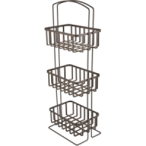 Aldi  Metal Black Storage Caddy