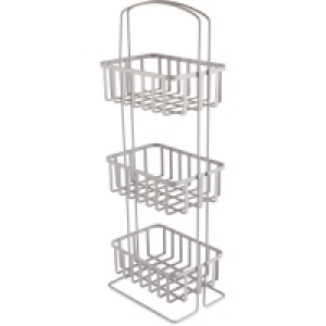 Aldi  Metal Grey Storage Caddy