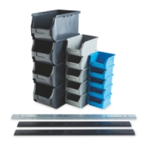 Workzone Storage Bin Set 17 Piece