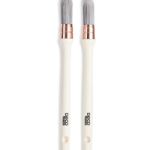 Medium Rose Gold Sash Brushes 2 Pack