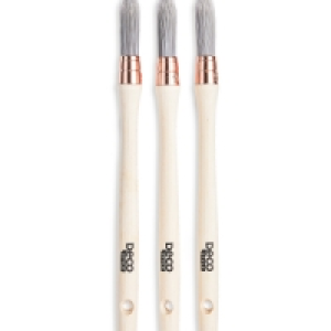 Small Rose Gold Sash Brushes 3 Pack