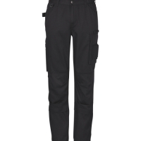 Aldi  Mens Black Workwear Trousers L33 Inch