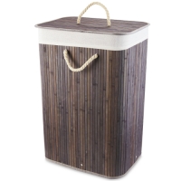 Aldi  Dark Grey Bamboo Laundry Basket