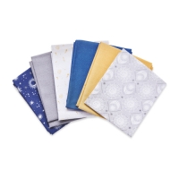 Aldi  Mystic Fabric Fat Quarters 6 Pack