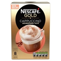 Centra  Nescafé Gold Cappucino Unsweetened 8 Sachet 116g