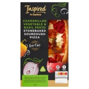 Inspired by Centra Chargrilled Vegetable & Basil Pizza Slice 3.50 €