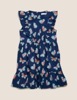 Marks and Spencer  Pure Cotton Butterfly Print Dress