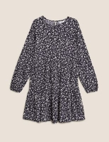 Marks and Spencer  Jersey Floral Tiered Dress (6-16 Yrs)