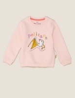 Marks and Spencer  Cotton Roald Dahl & NHM Pelican Sweatshirt (2-7 Yrs)