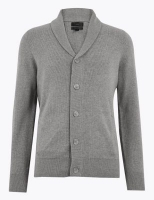Marks and Spencer M&s Collection Shawl Collar Cardigan