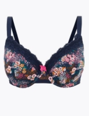 Lace Trim Underwired Full Cup Bra A-E 8.00 €