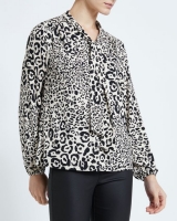 Dunnes Stores  Leopard Jersey Top