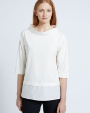 Carolyn Donnelly The Edit Cream Funnel Neck Top 5.00 €