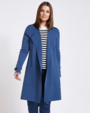 Dunnes Stores  Paul Costelloe Living Studio Blue Viscose Belt Cardigan