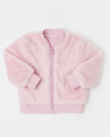 Dunnes Stores  Faux Fur Bomber Jacket (6 months - 4 years)