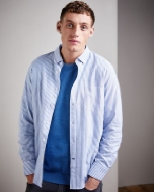 Regular Fit Long-Sleeved Oxford Stripe Shirt 5.00 €