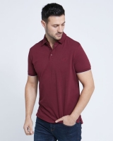 Dunnes Stores  Paul Costelloe Living Wine Stretch Polo