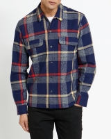 Dunnes Stores  Regular Fit Long-Sleeved Brushed Overshirt