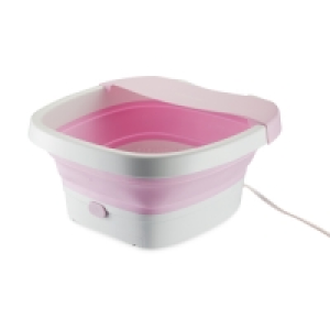 Aldi  Visage Pink Foldable Foot Spa