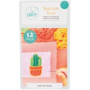 Aldi  So Crafty Tapestry Yarn 12 Pack