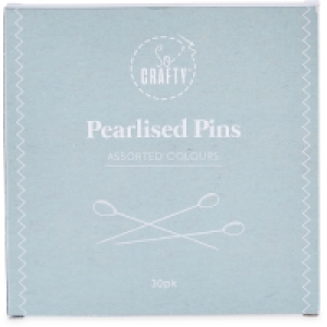 So Crafty Pearlised Pins 30 Pack