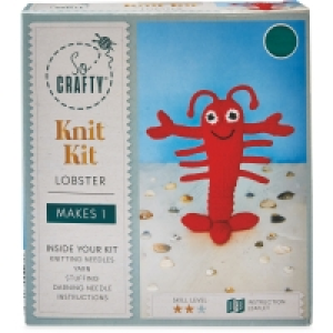 So Crafty Lobster Knitting Kit