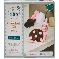 Aldi  So Crafty Snail Crochet Kit