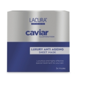 Lacura Caviar Sheet Mask 3 Pack