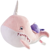 Aldi  Mothers Day Narwhal & Baby Toy