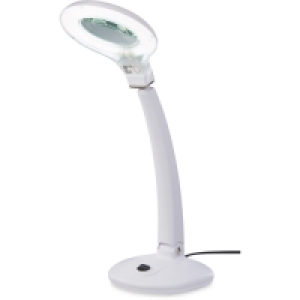 Aldi  Lifemax White Magnifying Table Light