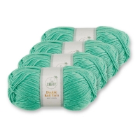Aldi  Mint Double Knitting Yarn 4 Pack
