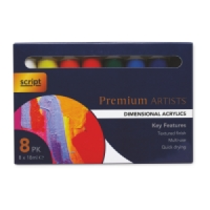 Aldi  Dimensional Alternative Acrylics Set