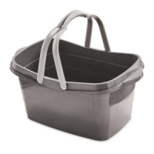 Grey Full Walls Shopping Basket