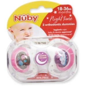 Nuby Space Night Soother 18-36 Month