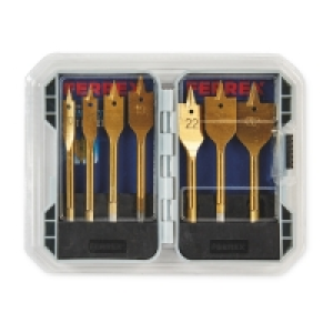 Aldi  Ferrex 7 Piece Flat Bit Set