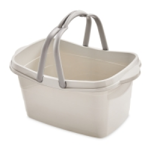 Cool Grey Full Walls Shopping Basket