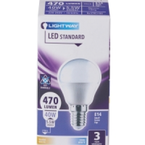 LED Lightbulb 5.5W G45 globe SES