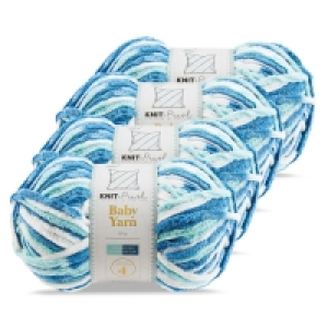 Aldi  So Crafty Harbour Baby Yarn 4 Pack