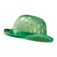 Aldi  St. Patricks Day Gold Shamrock Hat
