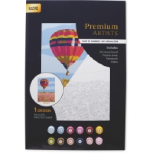 Hot Air Balloon Paint By Numbers Set