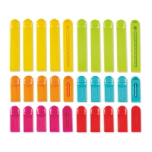 Assorted Kitchen Clips 30 Pack