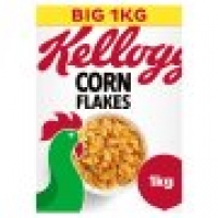 Tesco  Kelloggs Corn Flakes Cereal 1Kg